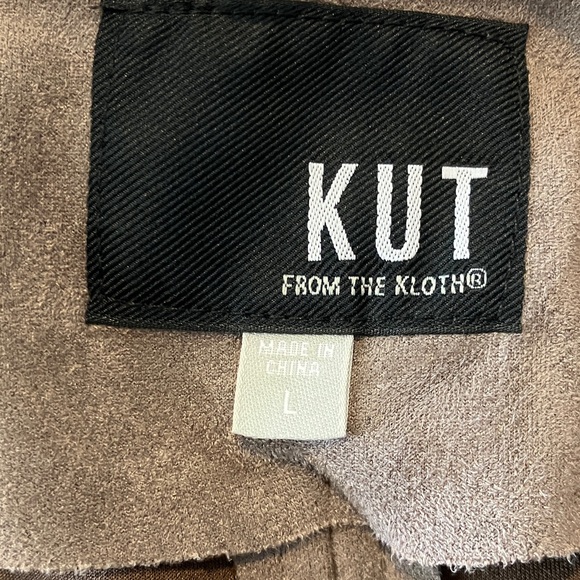 KUT moto jacket; Size Large - Picture 5 of 10